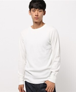 AVIREX L/S THERMAL CREW NECK T-SHIRT