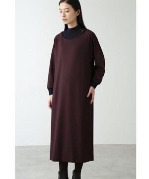 HUMAN WOMAN ストレッチポンチワンピース