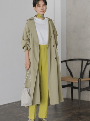 ADAM ET ROPE' Trench Coat