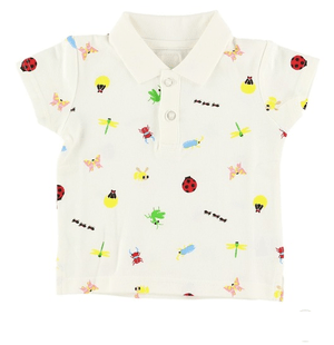 INSECT COLLECTION ランダム昆虫大集合ポロシャツ キッズ