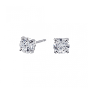 TERRA1012 Bright ラボグロウン ダイヤモンド 中石 0.3ct 4本爪 ピアス プラチナ