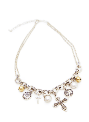 ROOM cross castle necklace