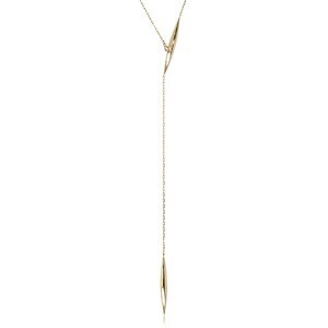 STAR JEWELRY K10 ネックレス LEAF LONG NECKLACE