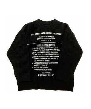 DAIRIKU "Milspecs" Painted Knit
