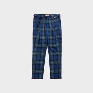 JieDa TARTAN CHECK BONDAGE PANTS