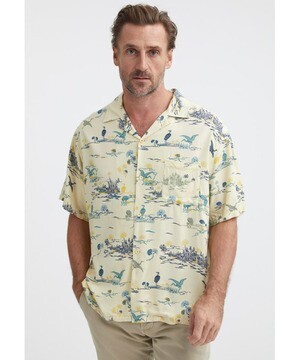 DENHAM BOWLINGSHIRT SS SUM