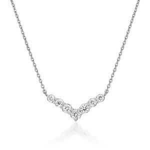 STAR JEWELRY Pt950 ネックレス DIAMOND NECKLACE