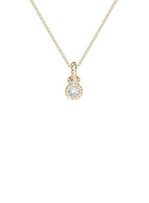Forevermark エンコルディア® タイトノット　 パヴェ ペンダント