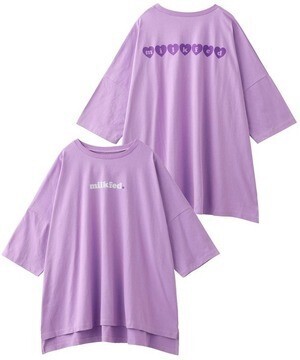 MILKFED. BIG SS TEE HEART COOPER