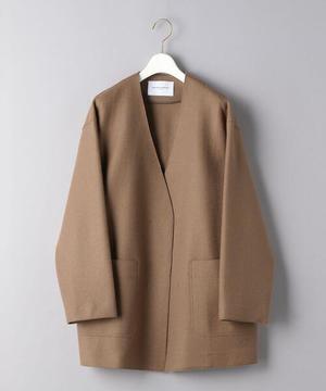 UNITED ARROWS UWSC　W Vノーカラーショートコート