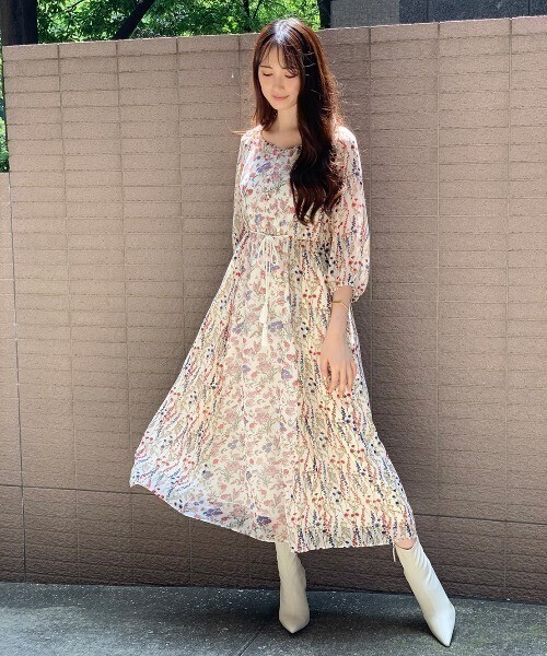 Swingle ボヘミアンワンピース