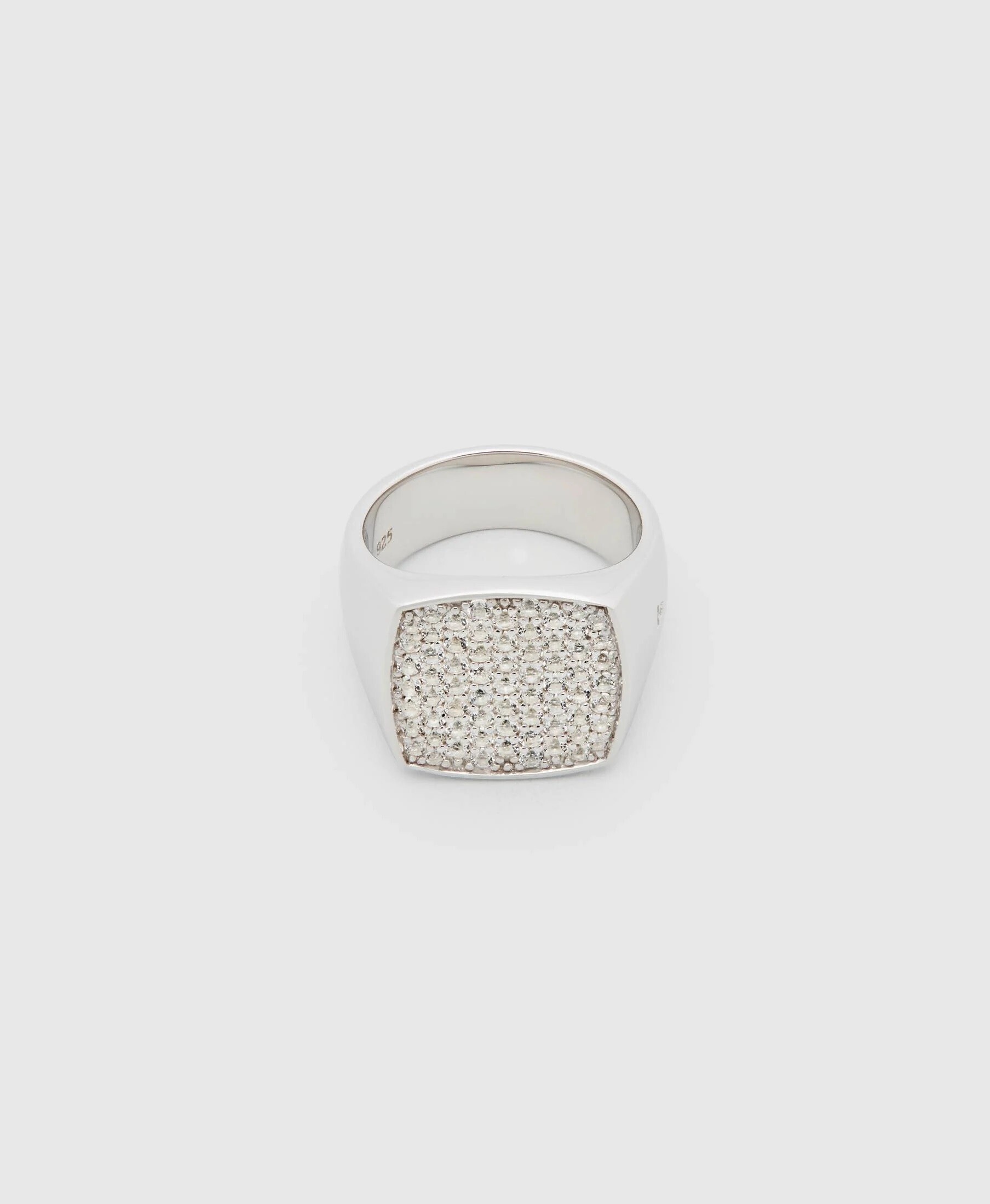 Tom Wood Pinkie Cushion White Topaz