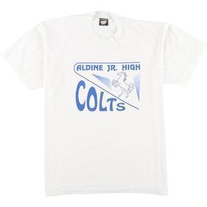 SCREEN STARS 90年代 スクリーンスターズ SCREEN STARS カレッジプリントTシャツ USA製 メンズL ヴィンテージ