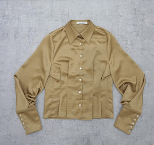Jeane Kathleen Puff Sleeve Blouse