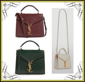 SAINT LAURENT 【Saint Laurent】Cassandra　カサンドラ クロコエフェクト (Saint Laurent/ハンドバッグ)  623930【BUYMA】