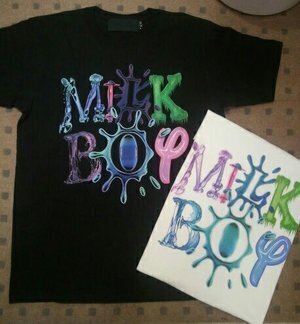 MILK BOY SPLAT LOGO TEE