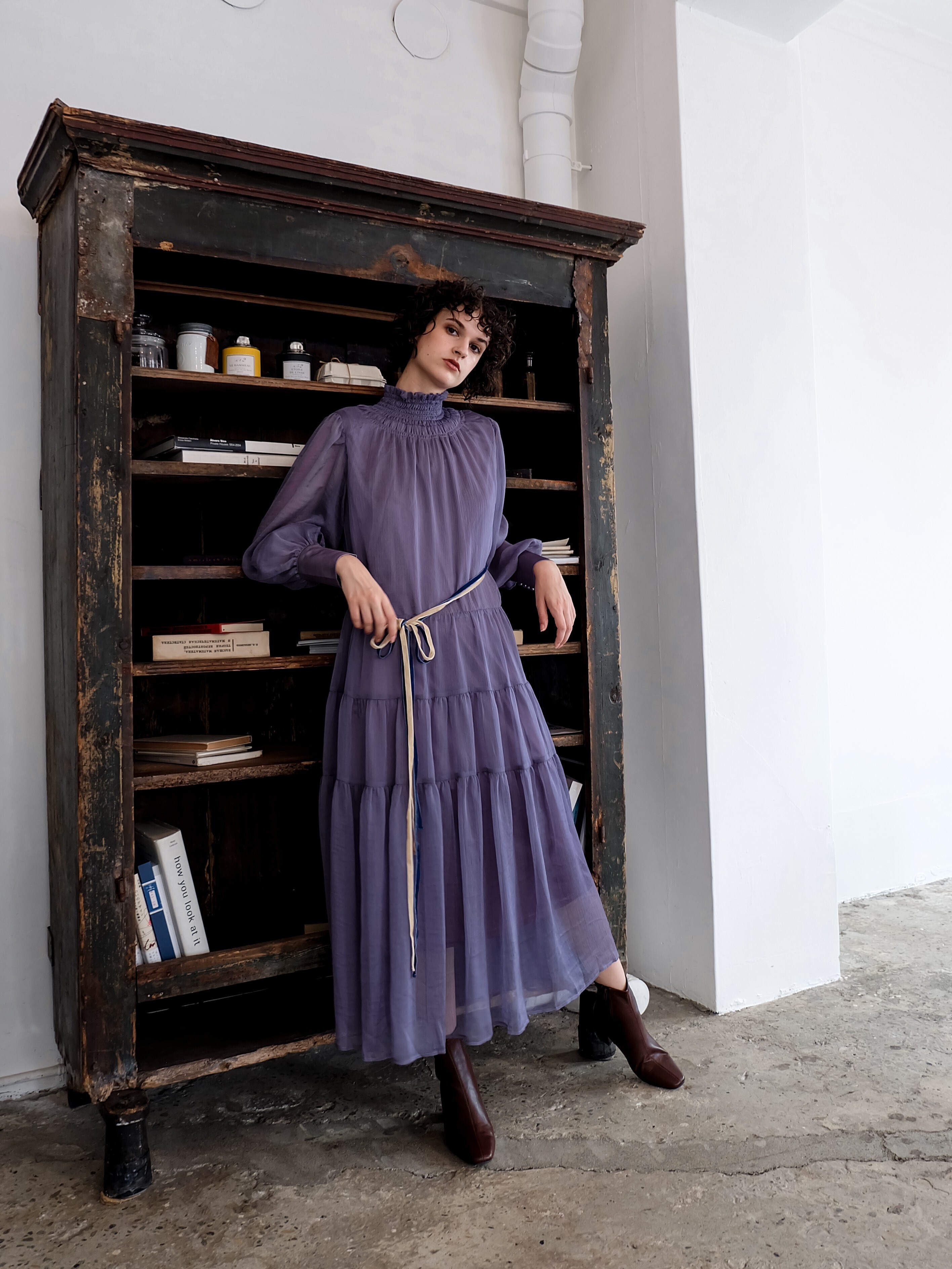 Katrin Tokyo tiered maxi dress