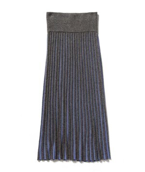 FILL THE BILL ACCORDION KNIT SKIRT