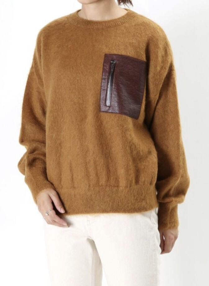 muller of yoshiokubo Lizard pocket knit