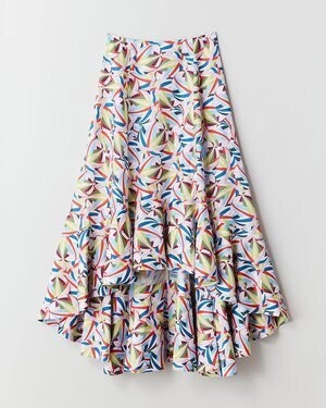 ADEAM RUFFLE SKIRT