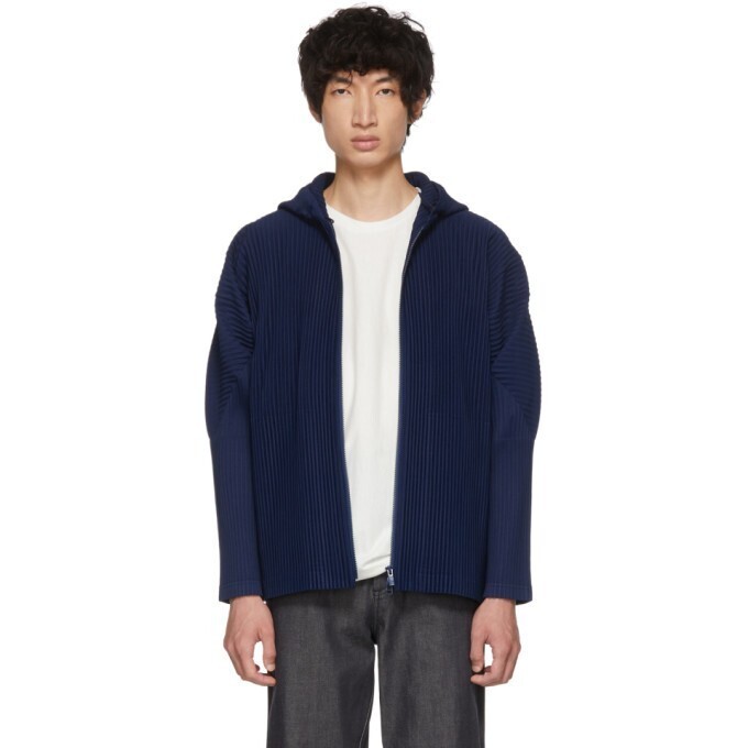 Homme Plisse Issey Miyake MC June Zip-Up Hoodie