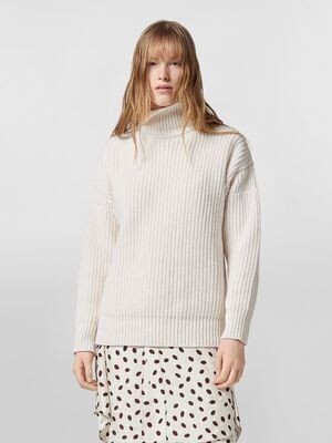 MARNI バージンウール タートルネックセーター リブニット