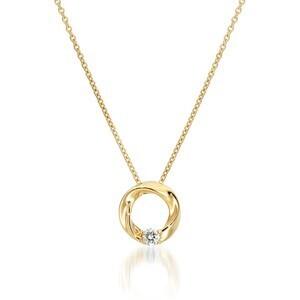 STAR JEWELRY K18 ネックレス FOREVER LOOP