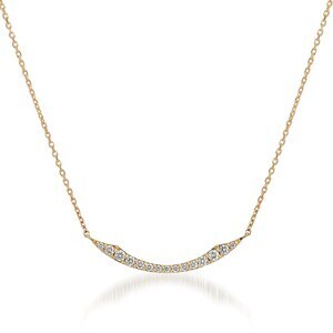 STAR JEWELRY K18 ネックレス DIAMOND SHOOTING STAR NECKLACE(L)