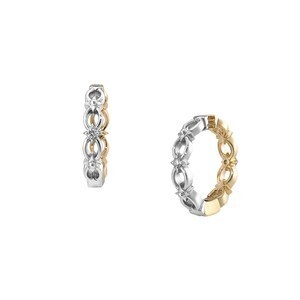 STAR JEWELRY K10 イヤリング DIAMOND LACY EARRINGS