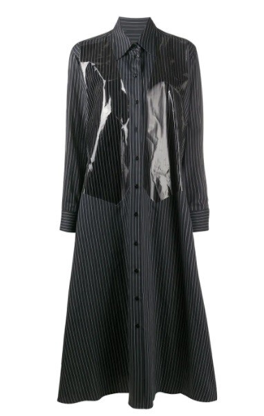 MM6 Maison Margiela パネル シャツドレス