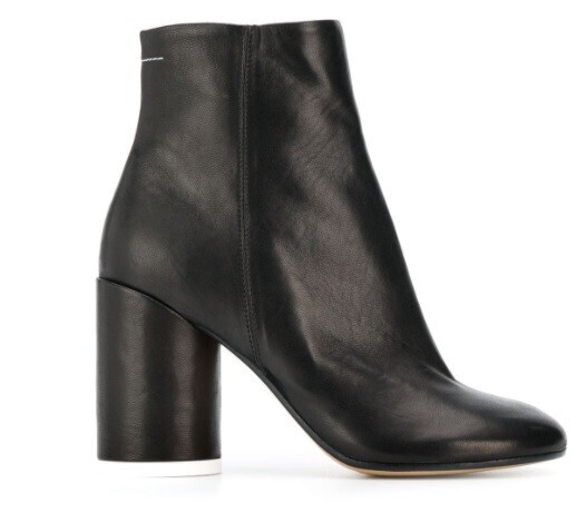 MM6 Maison Margiela ブロックヒール アンクルブーツ