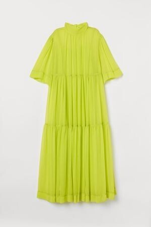 H&M ロングワイドワンピース