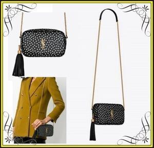 SAINT LAURENT 【Saint Laurent】ルードットバッグ　LOU MINI BAG IN POLKA DOT (Saint Laurent/ハンドバッグ) 61277217【BUYMA】