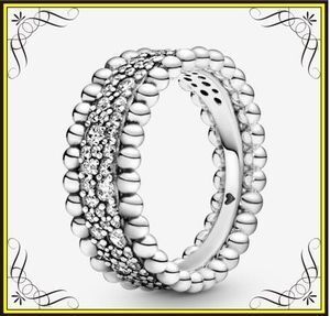 PANDORA 【PANDORA】Beaded Pave Band Ring (PANDORA/指輪・リング) 61278429【BUYMA】