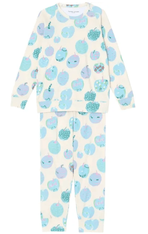 tsumori chisato SLEEP 【スリープ】４０スムース裏起毛×ファニーアップル/パジャマ