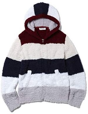 GELATO PIQUE HOMME 'ジェラート'ブロックボーダーパーカ