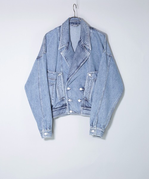Iroquois CHEMICAL WASH DENIM JK