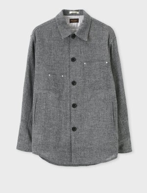 Paul Smith メッシュツイードシャツ ブルゾン