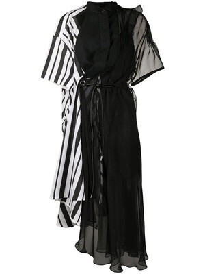 sacai デコンストラクテッド ドレス