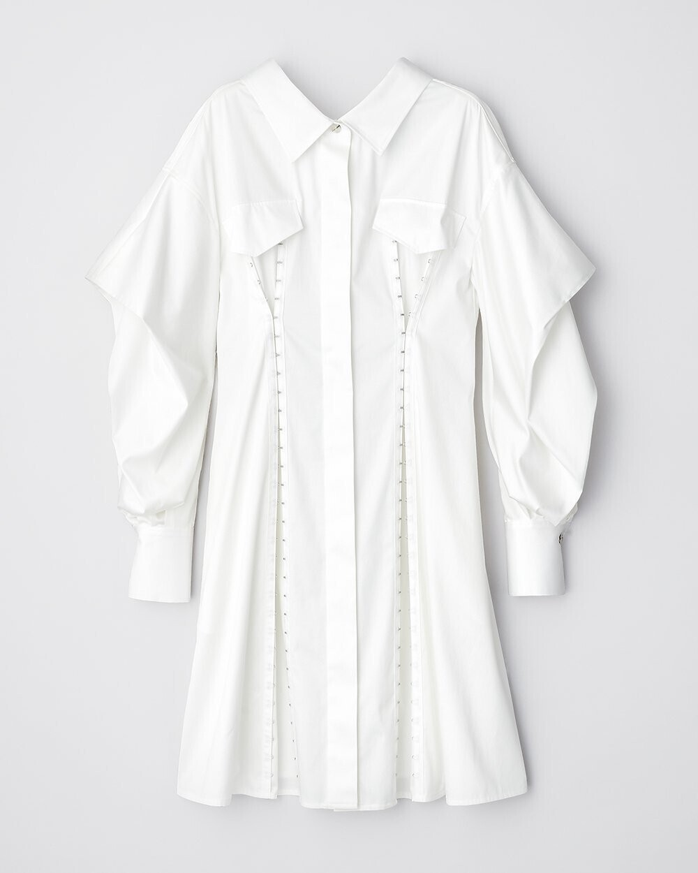 ADEAM WHITE TOKYO SHIRT DRESS