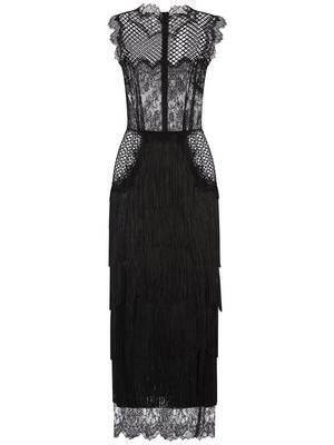 Dolce & Gabbana シアーパネル ドレス