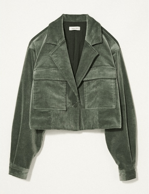 LAGUA GEM CORDUROY CROPPED JK