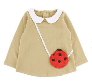 INSECT COLLECTION てんとうむしちゃんポシェットチュニック キッズ