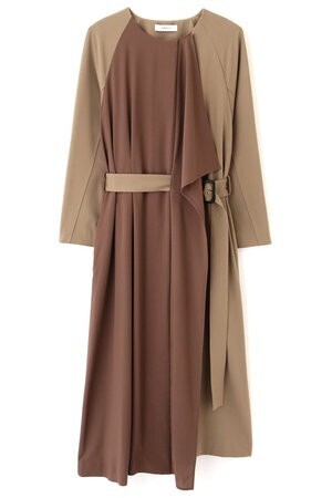 ADORE アシンメトリードレープワンピース
