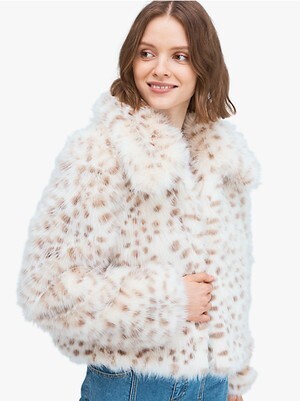 kate spade new york スポット フォー ファー ジャケット