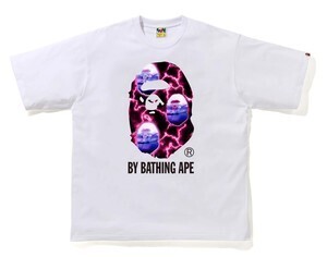A BATHING APE BAPE LIGHTNING BY BATHING RELAXED FIT TEE