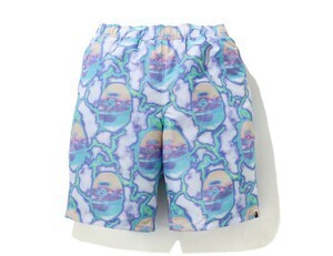 A BATHING APE LIGHTNING TRACK SHORTS