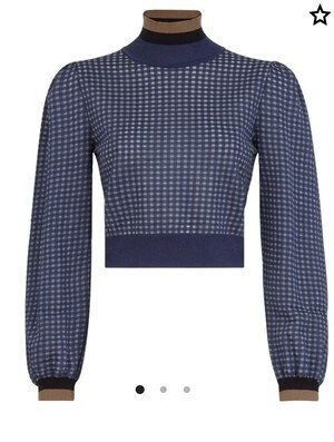 FENDI チェック プルオーバー