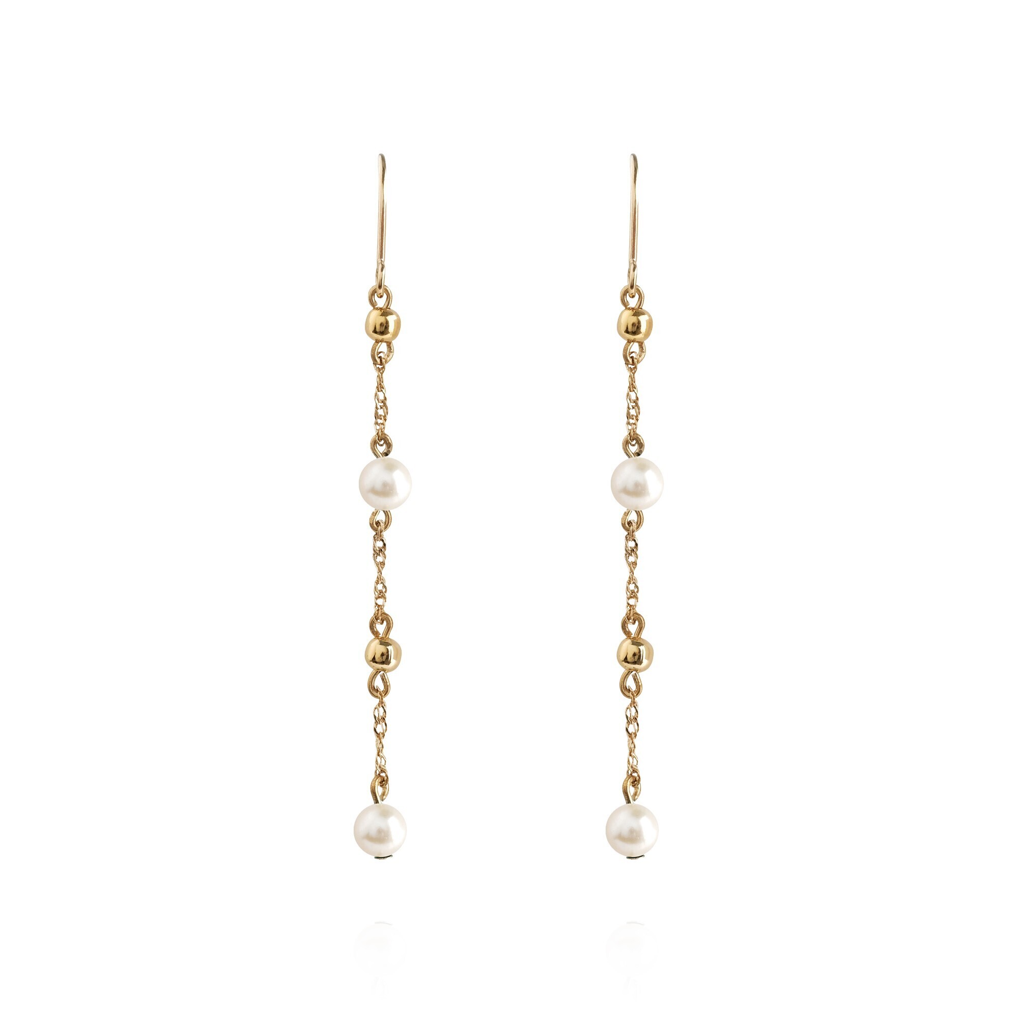 Grosse Tresor パール ピアス ゴールド
