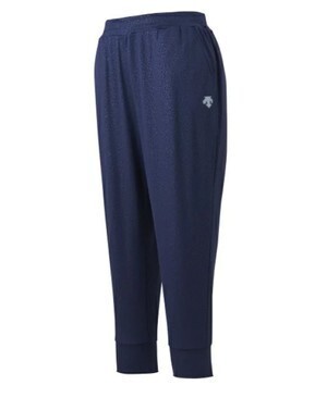 DESCENTE エンボス加工 クロップドパンツ